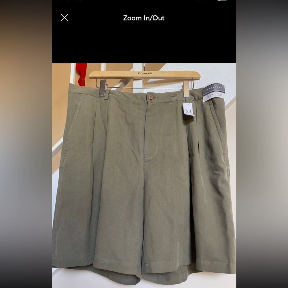 Baracuta. Men’s. Shorts size 40. 100%. Silk